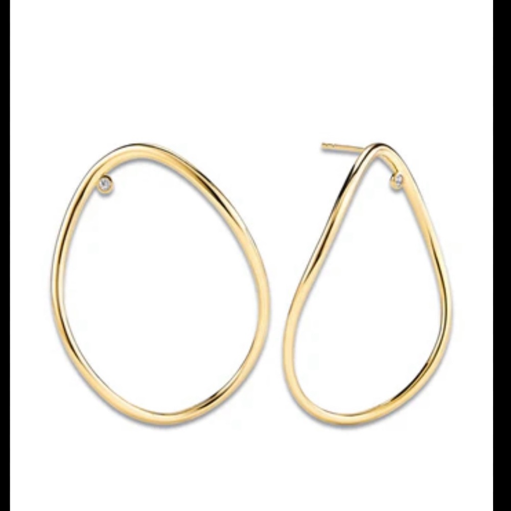 Mejuri Figure Oversized Hoops